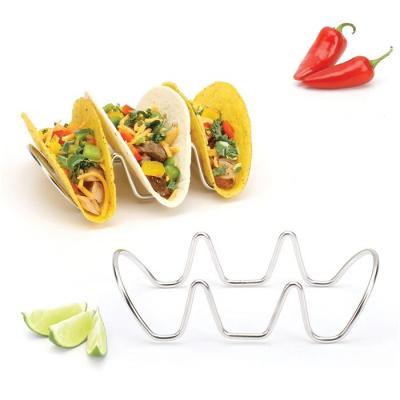 China Guangzhou Viable Supplier Wholesale Stainless Steel Taco Rack Rack for sale