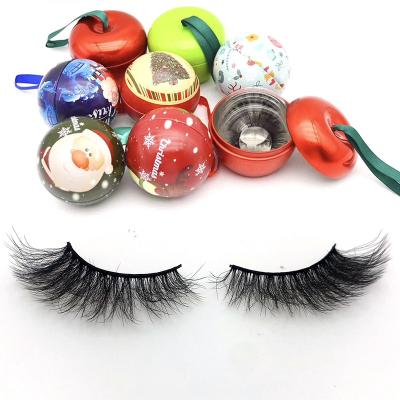 China Long REAL Natural 3D Mink Eyelash Lashes Box Packaging Best Custom False Eyelashes for sale