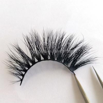 China 2019 Natural Long Eyelash Manufacturer Wholesale Flare Eyelash Mink False Eyelashes for sale