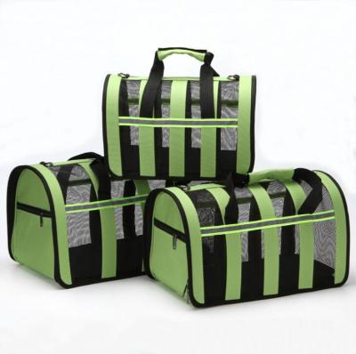 China Hot Selling Breathable Pet Carrier Airline Approved Indoor Use Foldable Pet Bag Carrier for sale