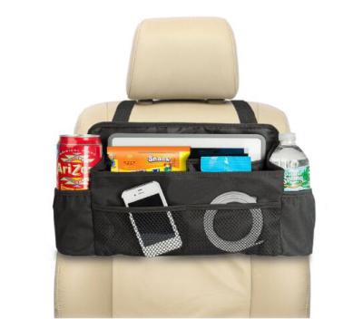 China Luxury Car Back Seat Organizer For K ids Luxury Black for sale