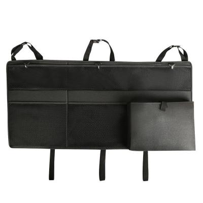 China Luxury Hot Sale Trunk Car Back Seat Storage Easy To Foldable Auto Organizer for sale