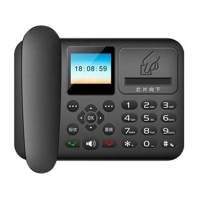 China OEM Custom Design 4G Wireless Desktop Phone Fixed Cordless Phone With Color Screen 206*149*50mm for sale