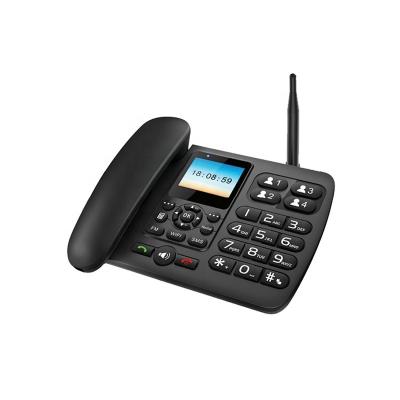 China ABS 4G Voip Sip Cordless Volte Cordless Phone Support One Click To Dial Home/Office Number for sale