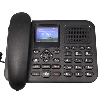 China ABS China Supplier Offices Digital Cordless Desk Phone With SD Card Sim Card Slot for sale