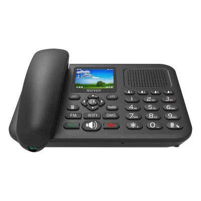 China ABS factory price top sales land line fixed cordless phone cordless desk phone for sale