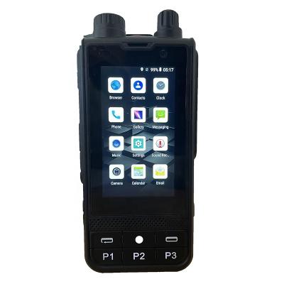 China POC Radio Talki Android 10 Wireless System Visual Intercom Walkie Talkie with 5MP+8MP Camera Flashlight SOS FT11G for sale