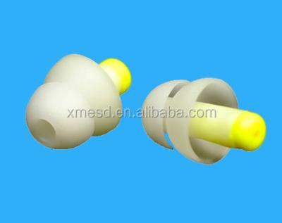 China Two Layer Soft Silicon Design Musician Filtered Earplug for sale