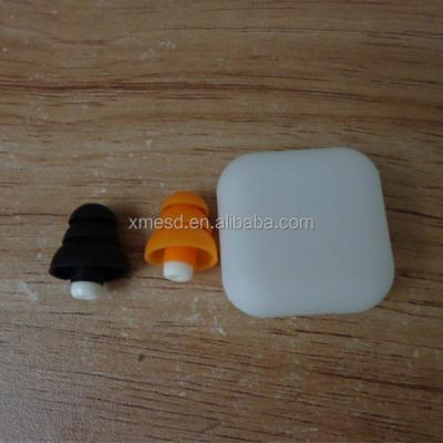 China Colorful Tree Shape 3layer CE Certification Silicone Ear Plug Supplier for sale