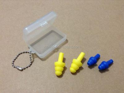 China Healthy Silicon Reduction Reusable Silicone Earplugs Silicone Earplugs for sale