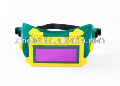 China PVC Newest Design Automatic Tarnish Welding Goggles for sale