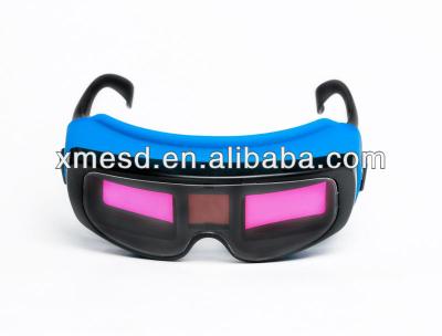 China PVC Newest Design Automatic Tarnish Welding Goggles for sale