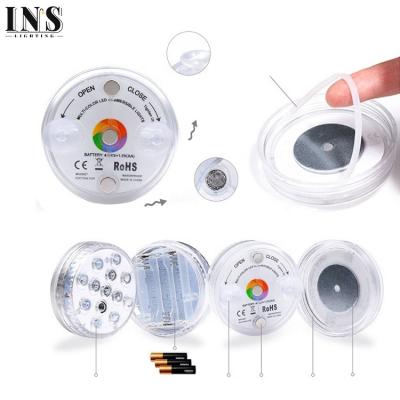 China Hotel RGB IP68 Waterproof Colorful LED Underwater Lighting Swimming Pool Light With Remote Control for sale