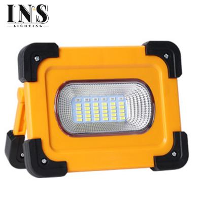 China High brightness good quality ip65 yellow color sports 30W waterproof lighting led outdoor solar flood light for sale