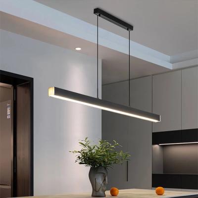 China Modern Minimalist Dining Room Chandelier Modern Minimalist Hanging Led Lights For Kitchen Island for sale