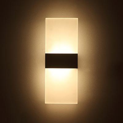 China Contemporary side lamp for bedroom led minimalist wall lamp for living room bedroom wall lamp for sale