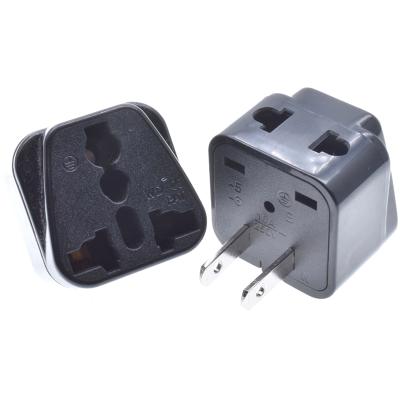 China Residential/Multi-Purpose Universal Japan America 2 in 1 AU UK EU to Type A/B Charger Convert US Travel Adapter Plug Plug Canada Thailand Electric Power for sale