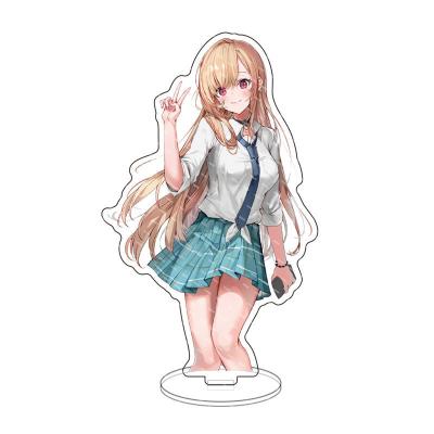 China Custom Design Personality Character Souvenir Collectibles Bedroom Decorations HD Transparent Display Acrylic Standee Anime LP03 for sale