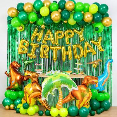 China Foil Foil Foil Balloons Dinosaur Theme Birthday Party Indoor Decoration for sale