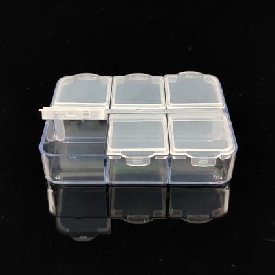 China Transparent PP Plastic 7 Day Pill Organizer, Daily Weekly Pill Box Case For Vitamin 7 Days In A Box Medicine Box for sale