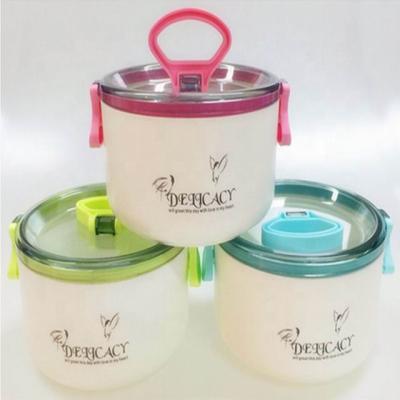 China Freshness Preservation NO.1175 Stainless Steel Lunch Box Food Container Leakproof Steel Airtight Container for sale