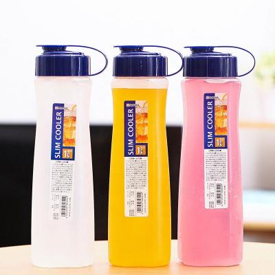 China Portable water bottle 1000ml large capacity household kitchen fruit juice kettle summer viable child outdoor sports portablestudent for sale