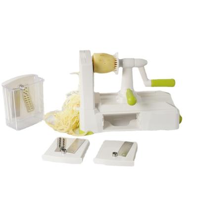 China Sustainable Professional Hand Crank Cutter Multifunctional Vegetable Slicer for sale