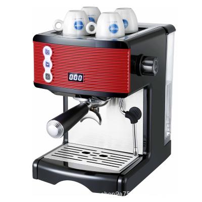 China Large Capacity Steam Milk Frother Electric Direct Wholesale Espresso Coffee Machine for sale