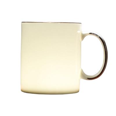 China 2022 Viable Simplicity Wholesale High Quality Pure Modern Coffee Ceramic Mug for sale