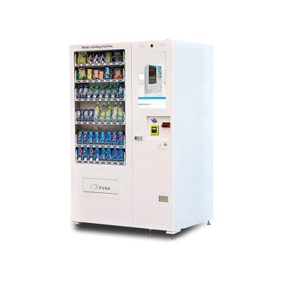 China Guaranteed Fresh Quality Fitness Entrance Foods Vending Machine With Heating Function for sale