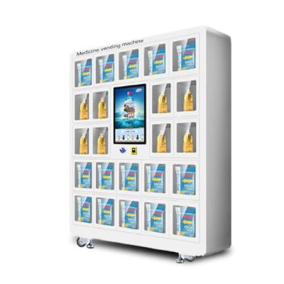 China Self Vending Bill Change Option 24 Hours Custom Design Wrapped Vending Machine for sale