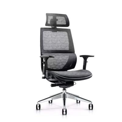 China Luxury Adjustable Staff High Back Mesh Executive Ergonomic Office Chair Office Furniture (Size) for sale