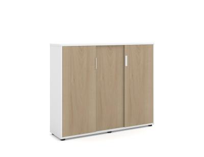 China (Other) Modern adjustable steel structure living room home storage cabinet with 3 wooden doors for sale