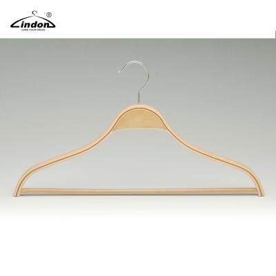 China Wholesale Modern Laminated Plywood Wooden Hangers from China Manufacturer for sale