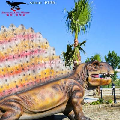 China High Quality Realistic Dimetrodon Park Theme Park Moving Animatronic Dinosaurs For Sale for sale