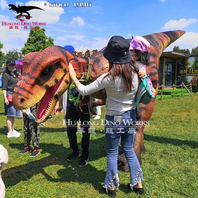 China Outdoor Realistic Animatronic Silicon Park Dinosaur Rubber Dinosaur Suits for sale