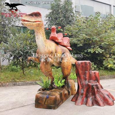 China Amusement Park Theme Park Playground Museum Amusement Mechanical Dinosaur Robotic Walking Animatronic Rides for sale