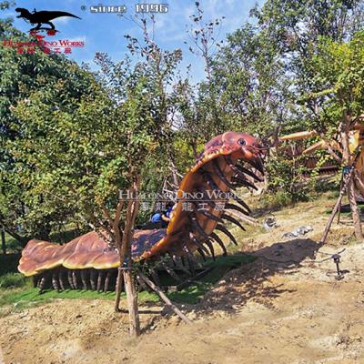 China Park Amusement Park Customized Large Size Artificial Animatronic Insects Centipede For Sale for sale