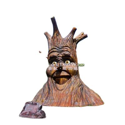 China European Talking Animatronic Talking Amusement Park Theme Park Playground Museum Cartoon Tree Style Amusement Park Equipment for sale