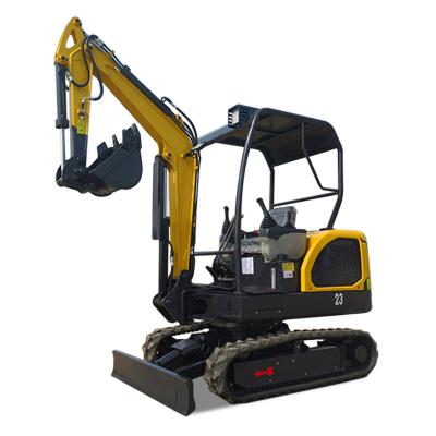 China Hotels 2000kg Mini Metal Crawler Excavator Fast Delivery for sale