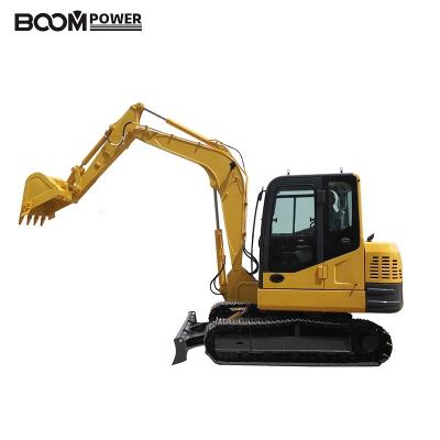 China Hotels RUMBLE Digger 6 Ton Hydraulic Crawler Excavator with 0.22m3 bucket capacity in stock for sale