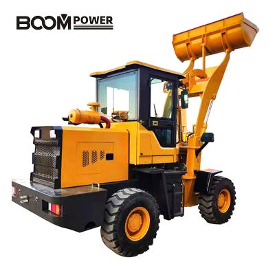 China Construction worksÂ   1.5T Mini Wheel Loader Moving Type Wheel Loader for sale