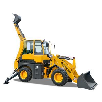 China Building Material Shops Small Wheel Loader WZ30-25 Backhoe Front End Mini Skid Loader With Factory Direct for sale