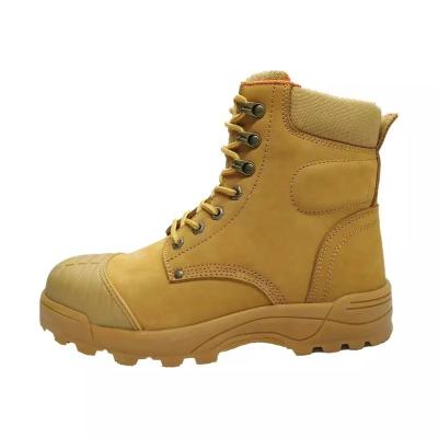 China Real genuine leather safety anti-skid boots purchase increasing boots safety shoes product for sale