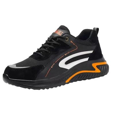 China China Anti-Puncture Safety Shoes Stylish Breathable Work Product Safety Light Weight Wear-Resistant Work Shoes for sale