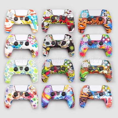 China Cover Device for PS5 Game Controller Camouflage Silicone Cover GP5-25 for sale