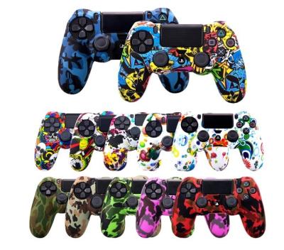 China PS4 Game Controller Silicone Cover Camouflage Silicone Cover PS4 Silicone Cover for sale