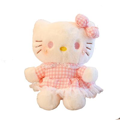 China Plush Toy Kawaii Sakura KT Cat Stuffed Doll Cute Cartoon Plushie Soft Animal Sanrio Stuffed Animal Toys Gifts for Kids Friends for sale