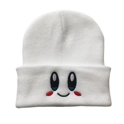 China Wild collection hat fashion embroidery hip-hop outdoor knitted men and women couple hat cartoon embroidered letter Bird Beanie Cap for sale