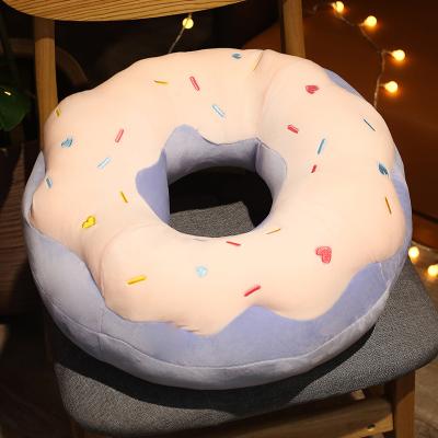 China Hot Sale Plush Event Decor Cute Blue Donut Custom Props For Food Photography Event Gift Wholesale for sale